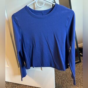 Lululemon cotton blend long sleeve